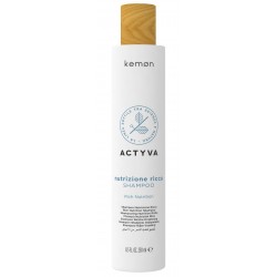 KEMON ACTYVA Nutrizione Ricca Shampoo 250ml - Szampon do włosów suchych