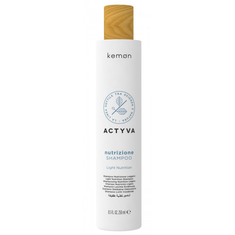 KEMON ACTYVA Nutrizione Shampoo 250ml - Szampon do włosów przesuszonych